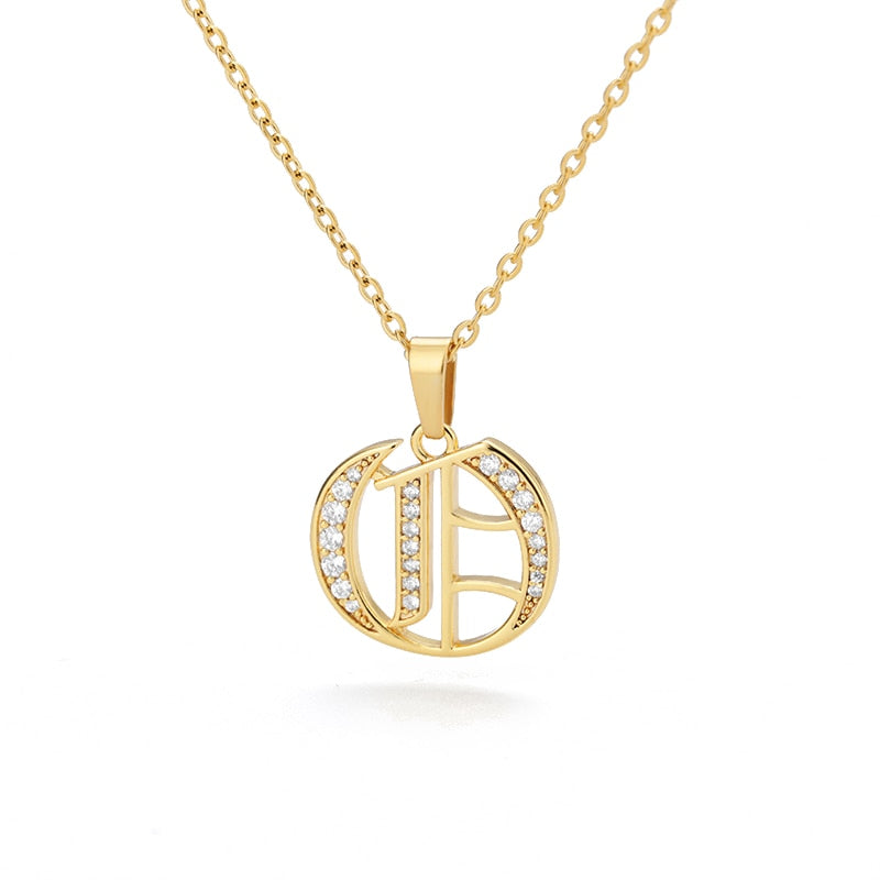 Capital Initial Necklace