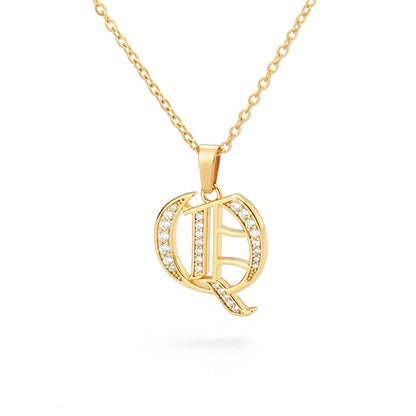 Capital Initial Necklace