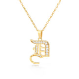 Capital Initial Necklace