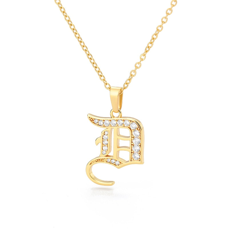 Capital Initial Necklace