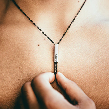 Personalized Hidden Name Necklace