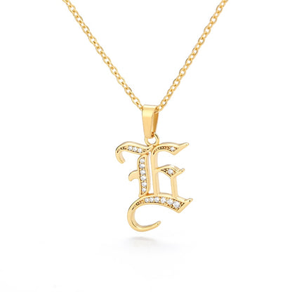 Capital Initial Necklace