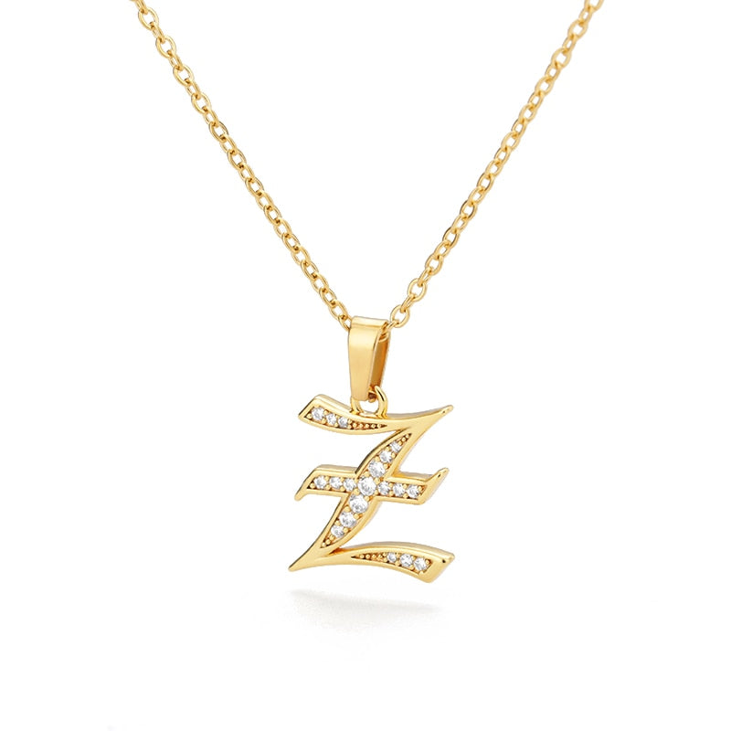 Capital Initial Necklace