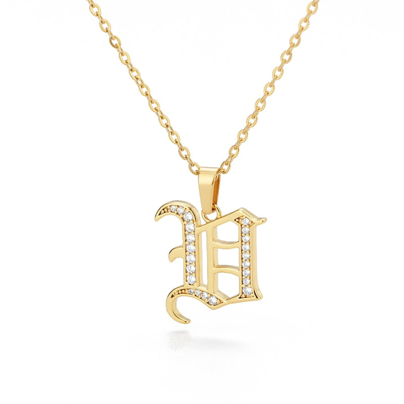 Capital Initial Necklace