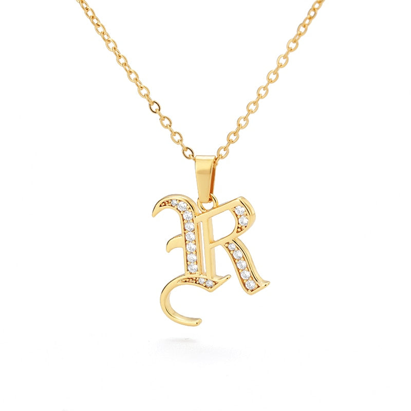 Capital Initial Necklace