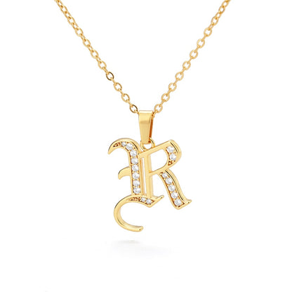 Capital Initial Necklace