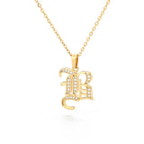 Capital Initial Necklace