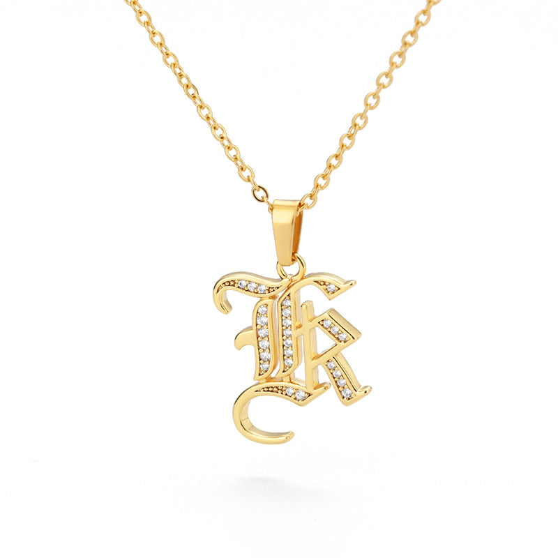 Capital Initial Necklace