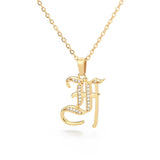 Capital Initial Necklace