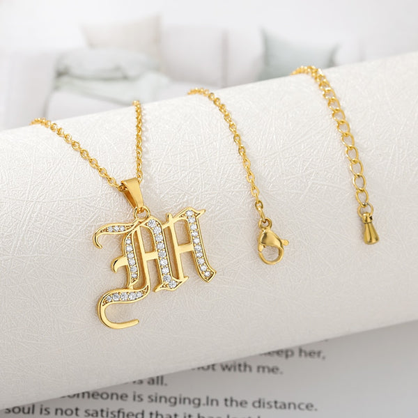 Capital Initial Necklace