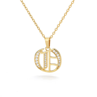 Capital Initial Necklace