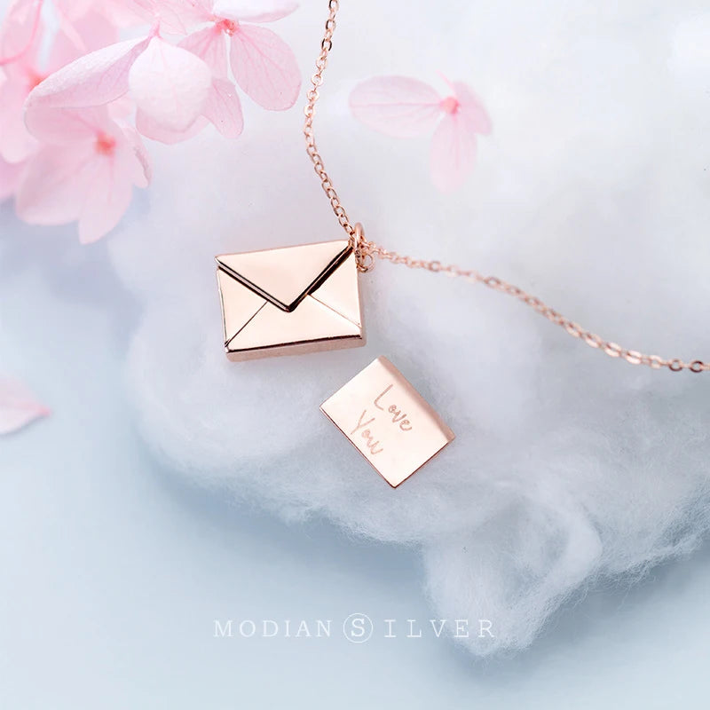 Romantic Letter Pendant