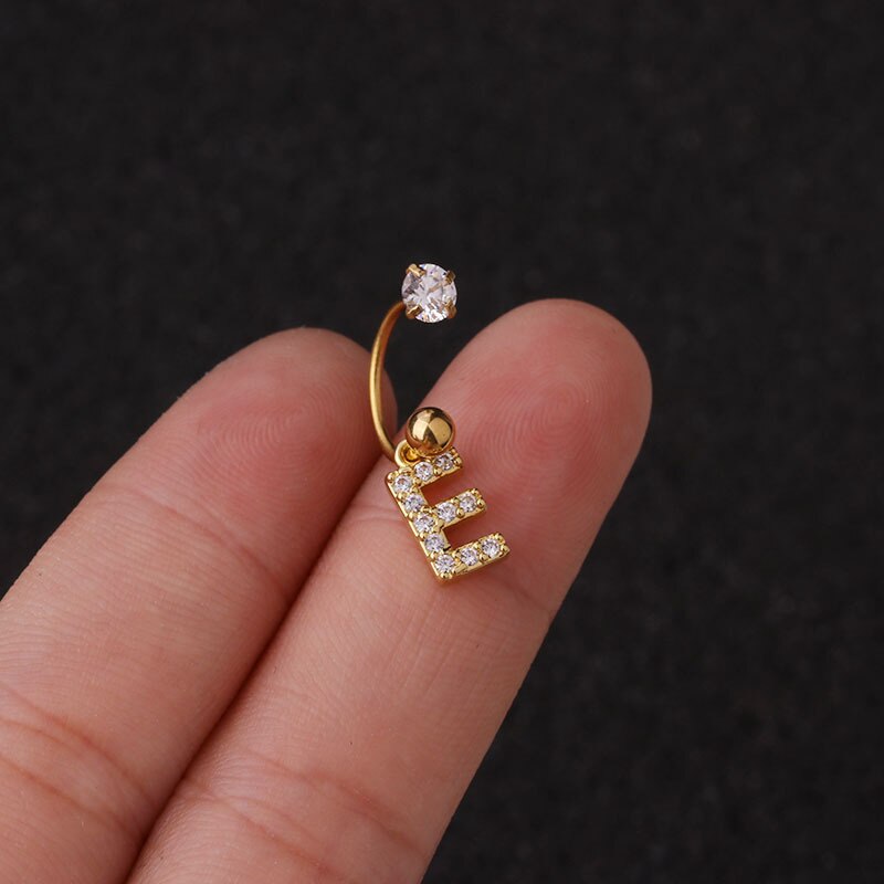 A-Z Alphabet Cartilage Earring